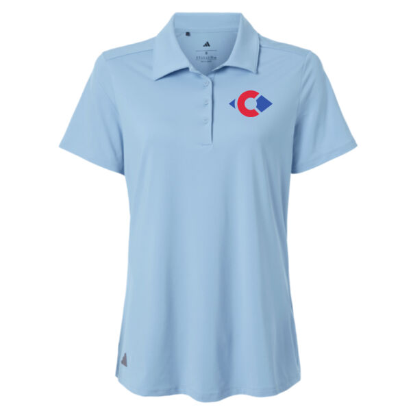 Adidas Womens Ultimate 365 Solid Polo - Embroidered Logo Thumbnail