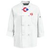 Eight Knot Button Chef Coat with Thermometer Pocket Thumbnail