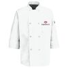 Eight Pearl Button Chef Coat with Thermometer Pocket Thumbnail